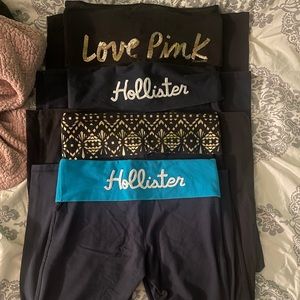 Victoria Secret & Hollister Yoga Pants Bundle